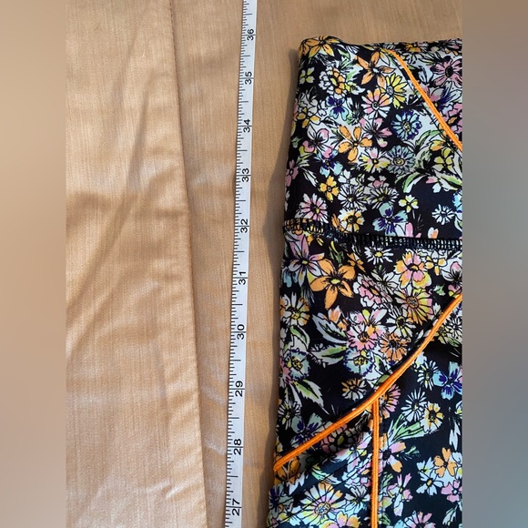 FP Movement by Free People Floral Leggings - Black and Yellow - Picture 7 of 10